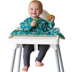Cover and Catch Weaning Bib with Sleeves