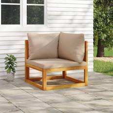 Havemøbler vidaXL Hjørnemodul havesofa Loungesæt