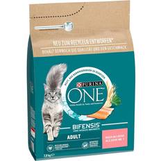 Purina ONE Katte Kæledyr Purina ONE Adult Laks & fuldkorn - Økonomipakke: 3