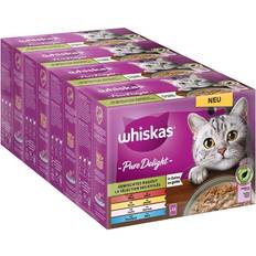 Whiskas Animali domestici Whiskas Pure Delight In Buste 96 x 85 G Umido Gatti - Spezzatino Misto In Gelatina