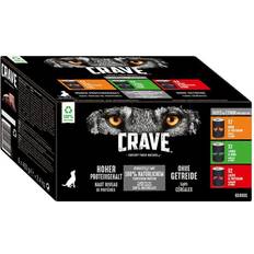 Crave Haustiere Crave Adult Hundenassfutter Pastete, 6 Dosen, 6x400g