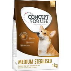 Concept for Life Kæledyr Concept for Life 1kg Medium Sterilised hundefoder