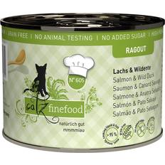 catz finefood Økonomipakke: 24 190 Ragout No. 605 Laks Vildand