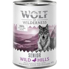 Wolf of Wilderness Hunde - Vådfoder Kæledyr Wolf of Wilderness Økonomipakke: 12 400 Senior Kalv