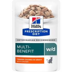 Prescription w d Hill's Prescription Diet w/d Multi-Benefit Kylling kattefoder