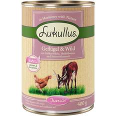 Lukullus Junior Saver Pack 24 400g Poultry &