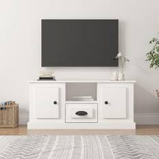 Rattan Bænke vidaXL 100x35,5x45 konstrueret træ TV-bord