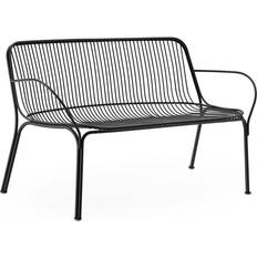 Kartell Consolle Kartell Hiray Gartensofa 121x68 cm Schwarz/Lackiert Consolle