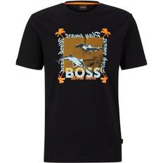 HUGO BOSS Orange T-shirts HUGO BOSS T-shirt Black