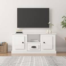Rattan Bænke vidaXL 100x35,5x45 konstrueret træ TV-bord