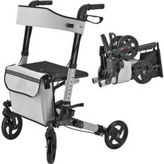Gesundheitsprodukte Juskys Aluminum Rollator Vital with Seat
