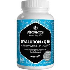 Coenzym q10 Vitamaze 200 mg hochdosiert + Coenzym Q10 vegan