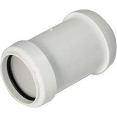 FloPlast 32mm White Polypropylene Straight Coupling