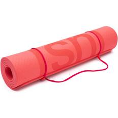 Rood Yoga-uitrusting super.natural Yogamat Rood ONE SIZE