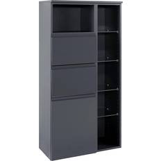 Kommoden Held Möbel Midischrank COMO-03, Hochglanz grau Kommode