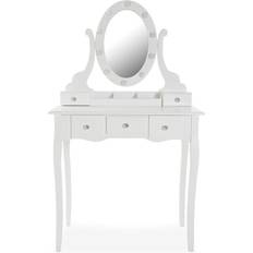 Glasses Dressing Tables Versa Player White Dressing Table 40x80cm