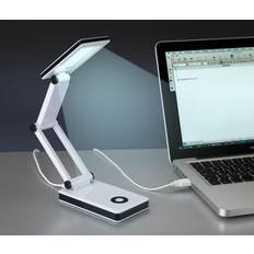 Wenko Maximex Foldbar LED-Lygte USB-drevet Bordlampe