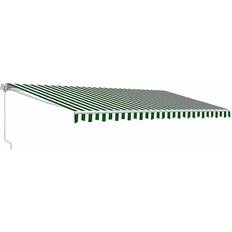 Green Window Awnings Aleko 16 10 Retractable Motorized Patio Awning