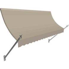 Beige Window Awnings Awntech Spear Window Awning Metal