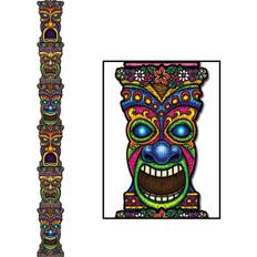 Beistle Jointed Tiki Totem Pole Party Accessory 1 count 1/Pkg