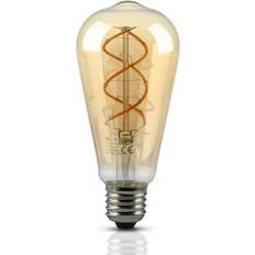 St64 V-TAC ST64 Koltrådsglödlampa 5W 1800K Bärnstensfärgat Glas