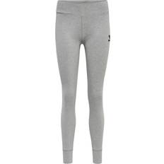 Cotone Collant Hummel Leggings donna in cotone Move Grid - Gris