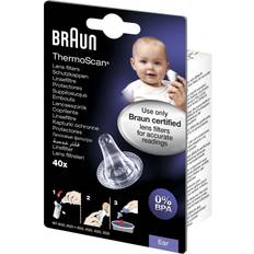 Braun Fieberthermometer Braun Thermoscan Lens Filters 40-pack