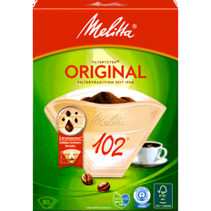 Kaffeemaschinen Melitta Filtertüten 102 naturbraun Aroma