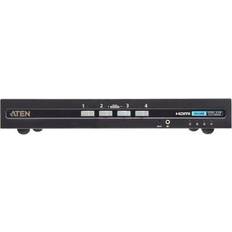 4 port hdmi kvm switch Aten 4-Port USB 4K HDMI Secure