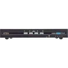 Kvm switchar 4 port Aten CS1184H4 4-Port Secure KVM Switch, HDMI