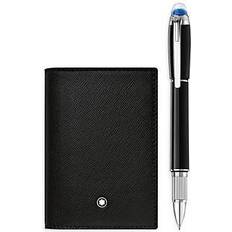 Artes y Manualidades Montblanc Set Aus Starwalker Fineliner Und Sartorial Visitenkartenetui Fineliner Schwarz Schwarz OneSize