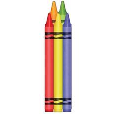 Crayons Advanced Graphics 2748 Coloring Crayons Cardboard Cutout 76 x 18 in