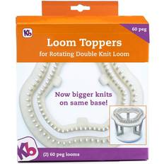 Knitting Looms Knitting Board KB8360 2 Looms -Peg Loom Toppers