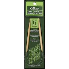 Clover Takumi Bamboo Circular Knitting Needles 16 Size 9 5.5mm