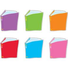 Trend Enterprises Bright Books Mini Accents Variety Pack, 36 Per Pack, 6 Packs T-10821-6 Quill