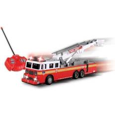 Sound Emergency Vehicles Fdny Radio Control Ladder Fire Truck Lights Sound Daron Worldwide, 11"