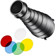 Mantona walimex Universal Spotvorsatz-Set Broncolor Impact 15645