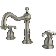 Kingston Brass KS1978TX French Country Widespread Lavatory Faucet Gray