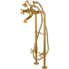 Best Tub & Shower Faucets Kingston Brass 5 Handle Clawfoot Tub