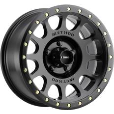 Method Race Wheels Method Race Wheels MR30578555500 17 NV 5 BP 4.75 B-S UTV Beadlock Series Matte Black Wheel