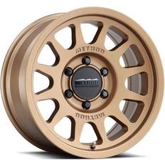 17" - 5/112 Car Rims Method Race Wheels MR703, 17x8.5 with 5 on 5 Bolt Pattern Bronze