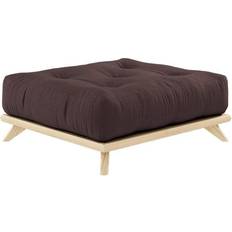 Karup Design Taburetter Karup Design Senza Puf Fyrretræ Brun Skammel