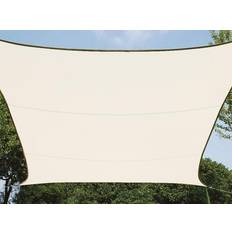 Tendalini a Vela Perel Sunny Square Rectangle 2 x 3 m Crema