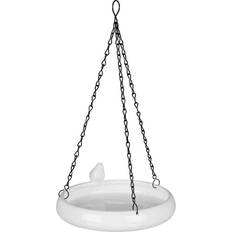 Trixie Ceramic Hanging Bird Feeder - Blanc