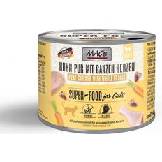 MAC's Cat 6 x 200g Pure Chicken with Whole Poultry Hearts