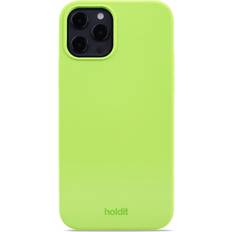 Holdit iphone 12pro Holdit Silicone Case iPhone 12/12Pro Mobilskal Acid Green