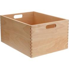 Stabelbare Kasser Af Bøg 40cm x 30cm x 21cm