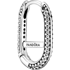 Pandora Boucle d'oreille pavée Link ME Argent