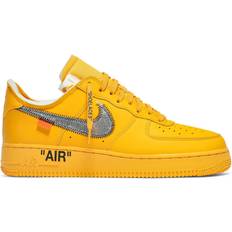 Shoes Nike x Off-White Air Force 1 Low M - University Gold/Black/Metallic Silver