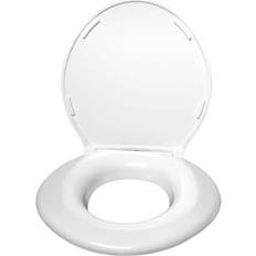 Steel Toilet Accessories Big John Elongated Front Toilet Seat with Cover